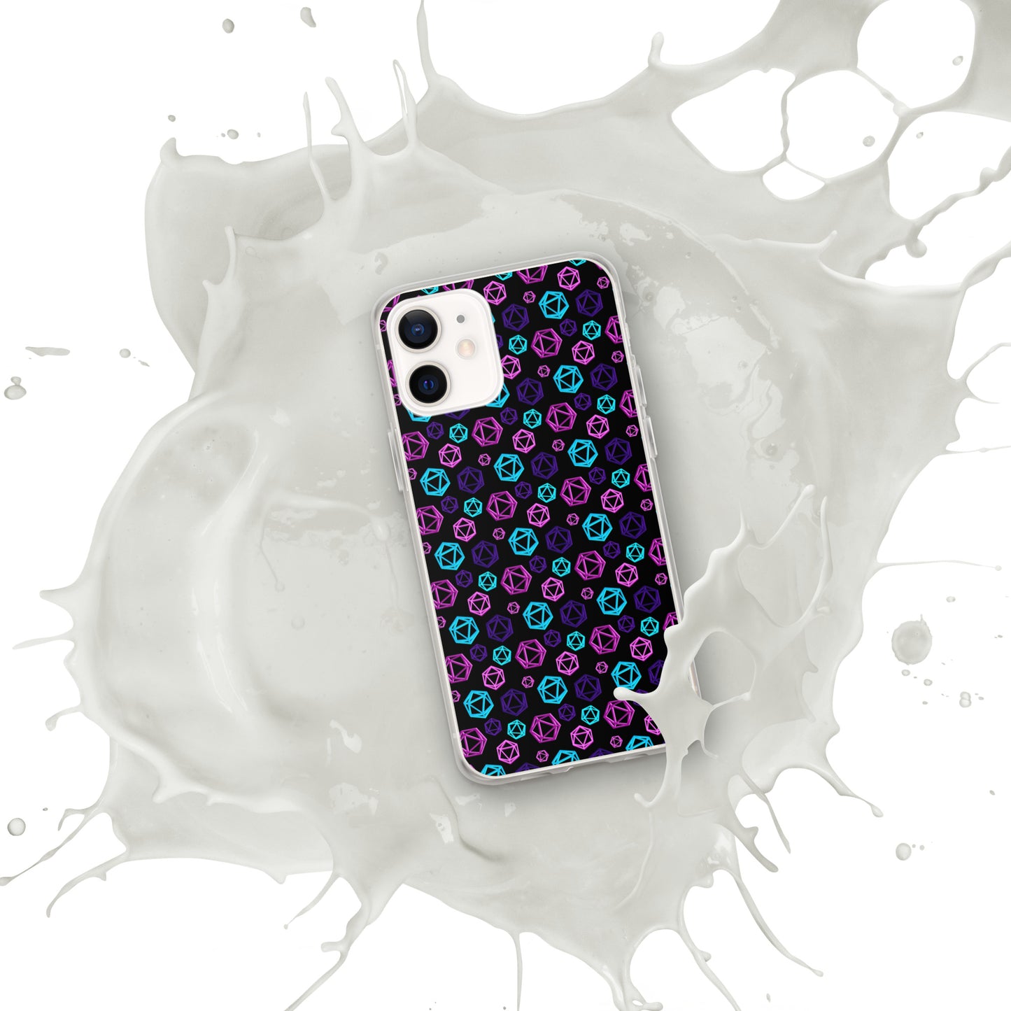 D20 Neon iPhone Case