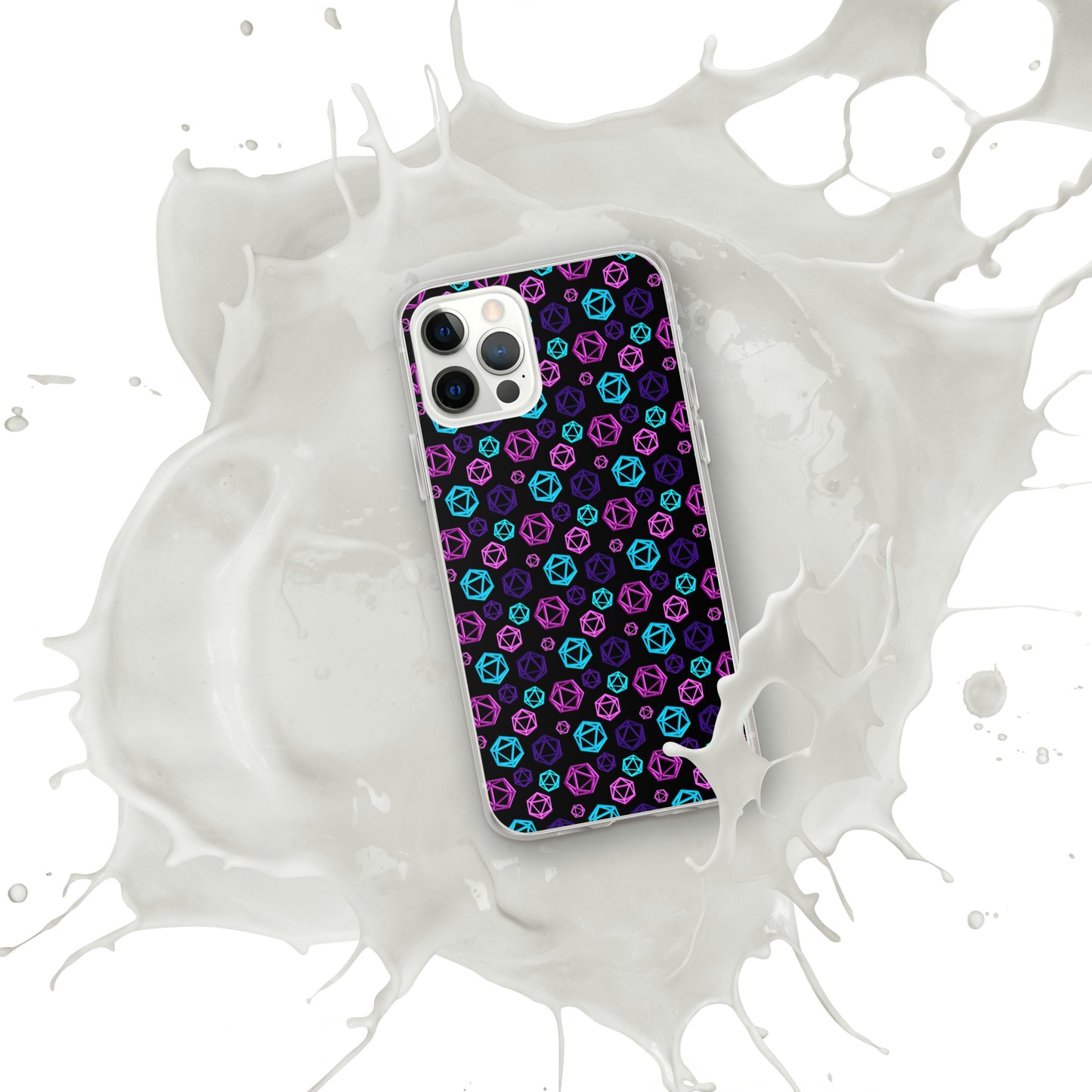 D20 Neon iPhone Case
