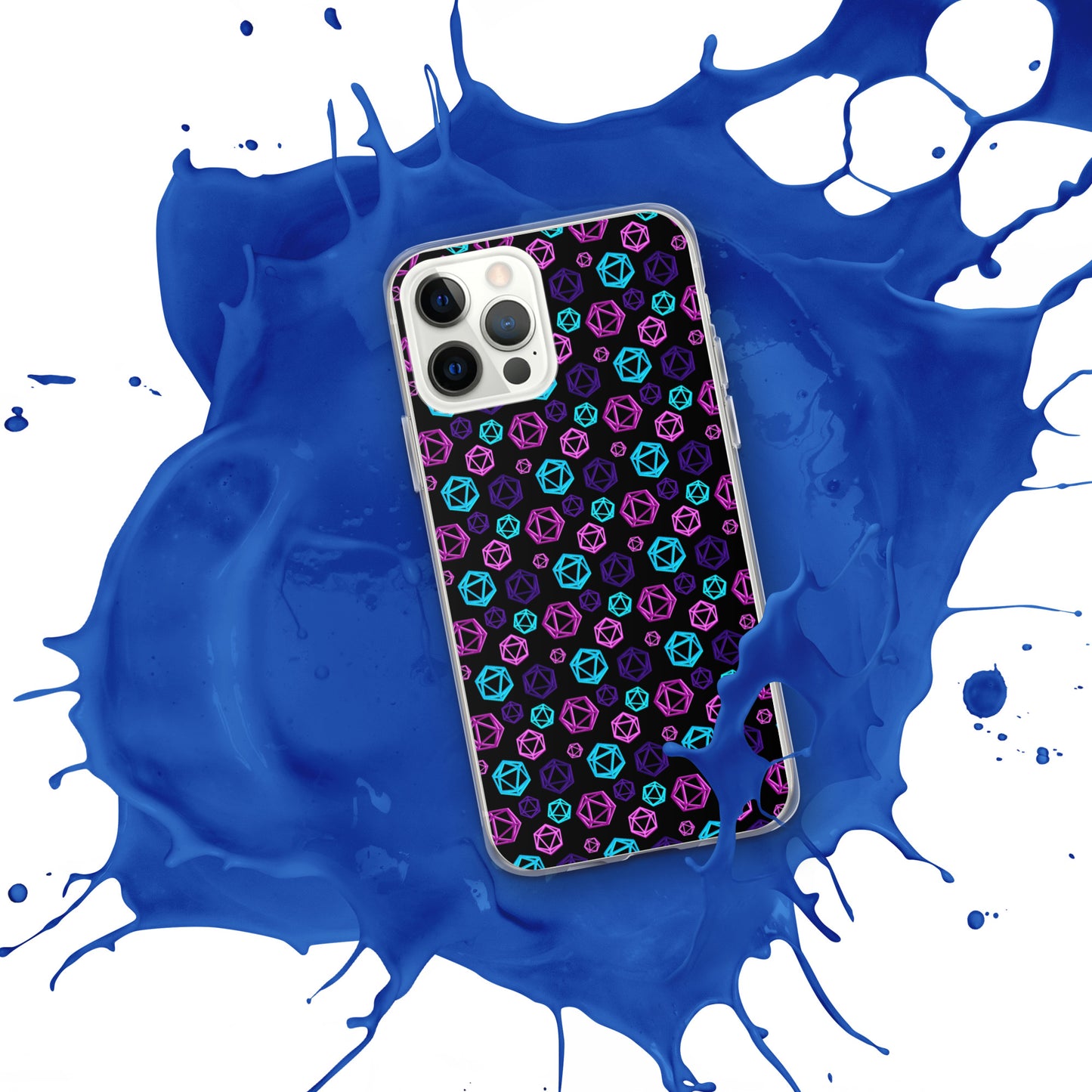 D20 Neon iPhone Case