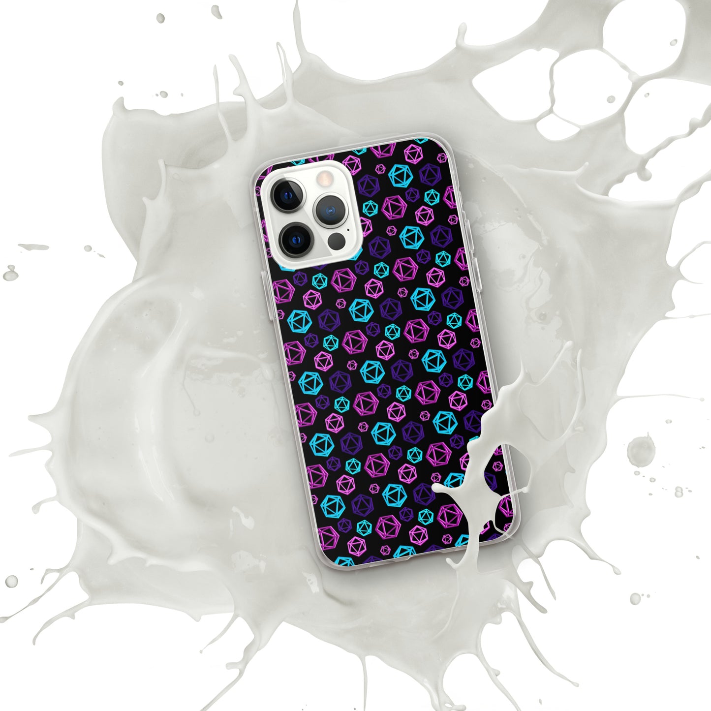 D20 Neon iPhone Case
