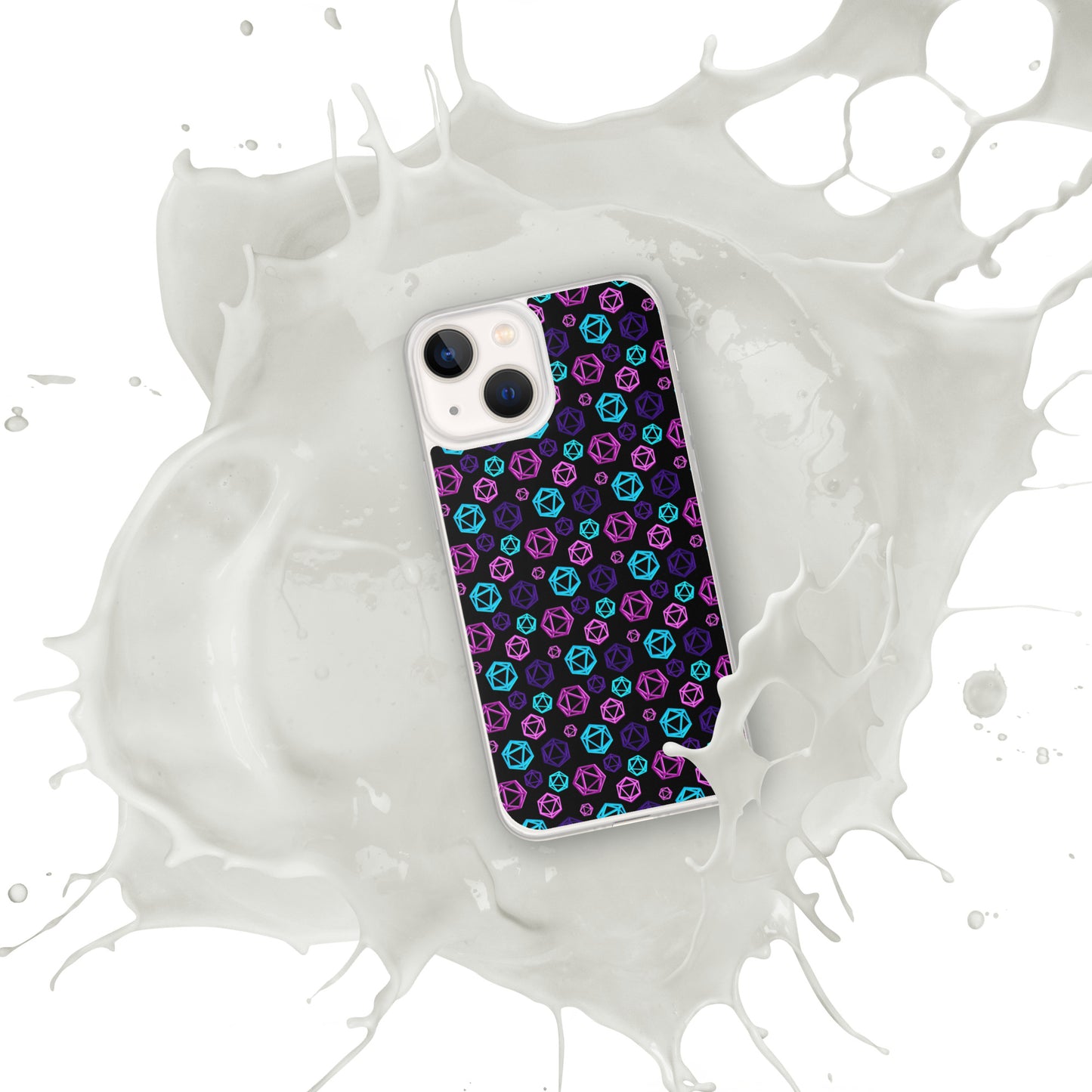 D20 Neon iPhone Case