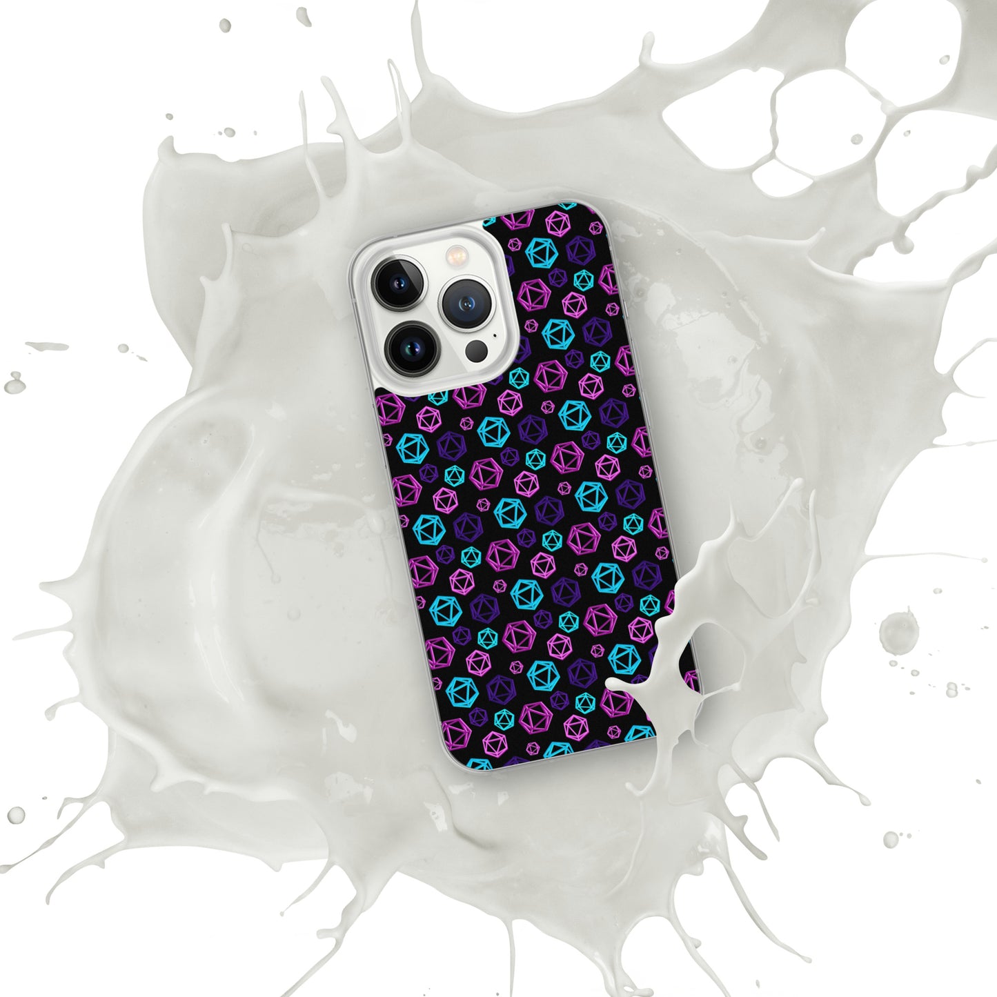 D20 Neon iPhone Case