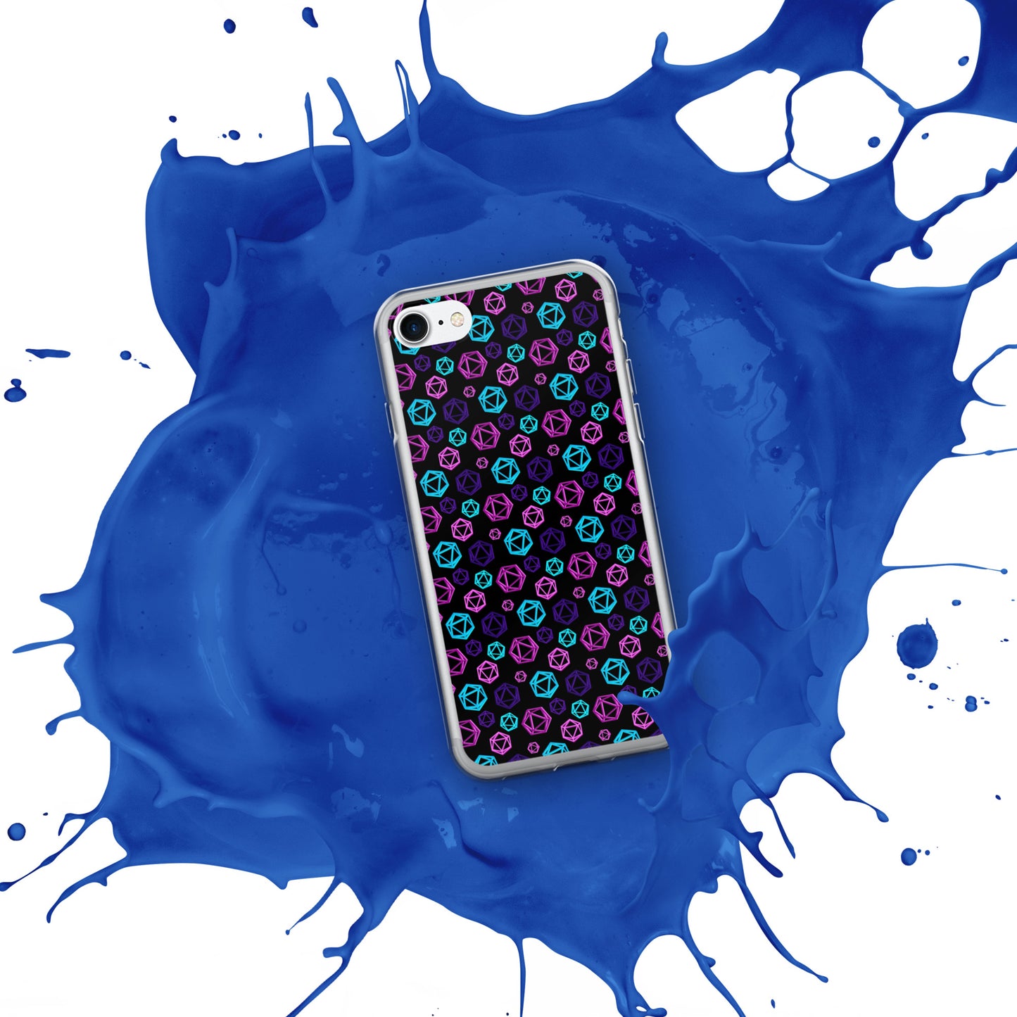 D20 Neon iPhone Case
