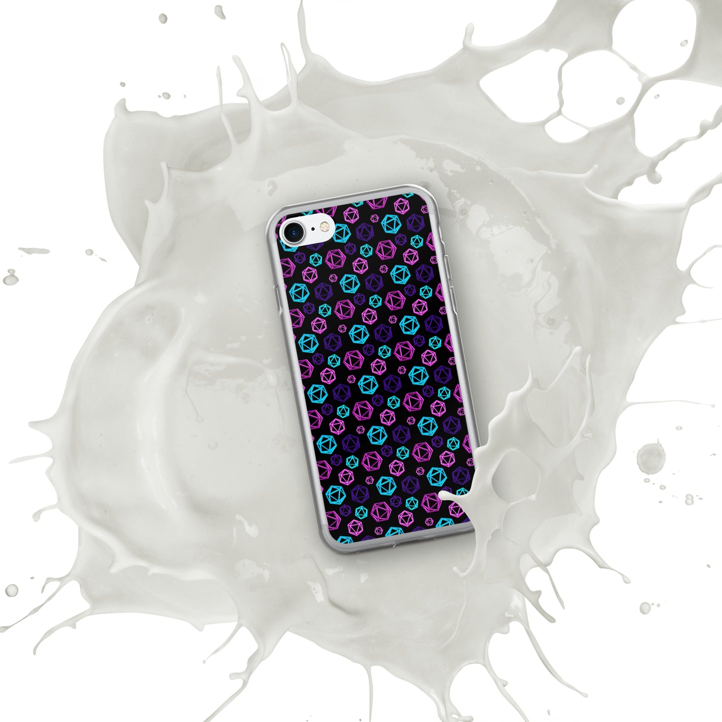 D20 Neon iPhone Case
