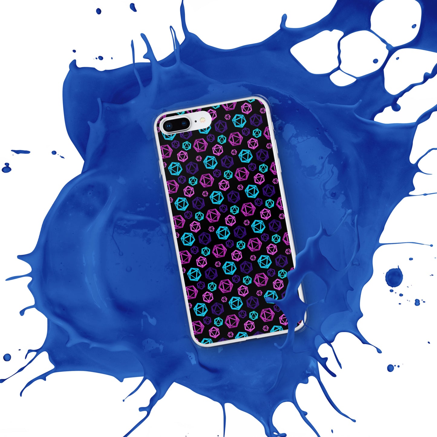 D20 Neon iPhone Case