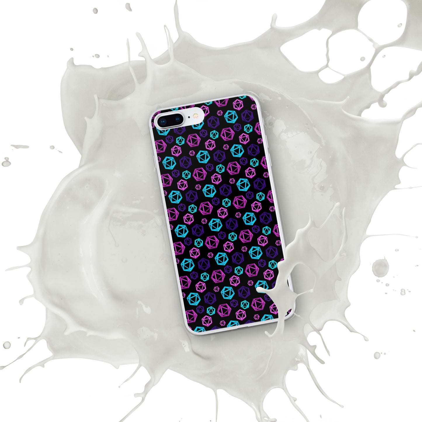 D20 Neon iPhone Case