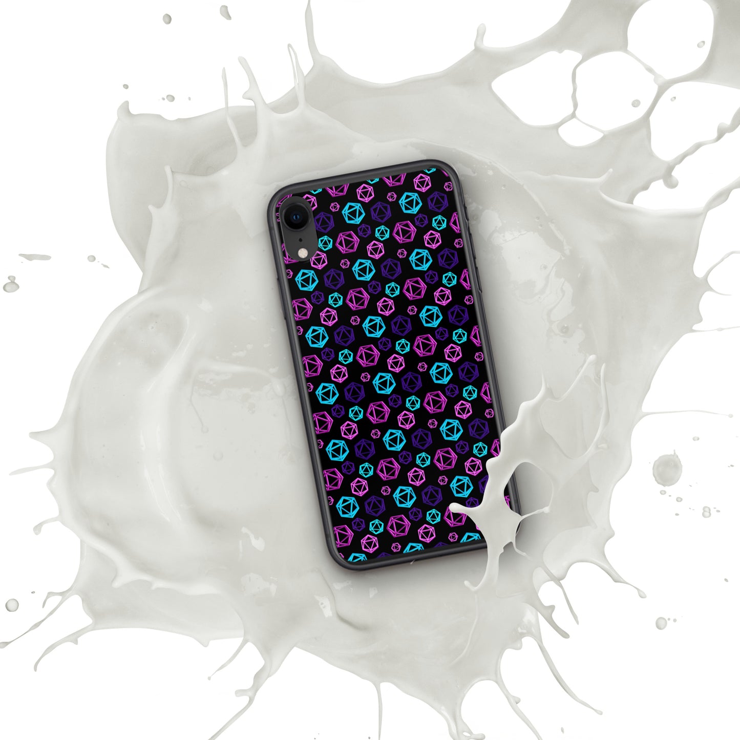 D20 Neon iPhone Case
