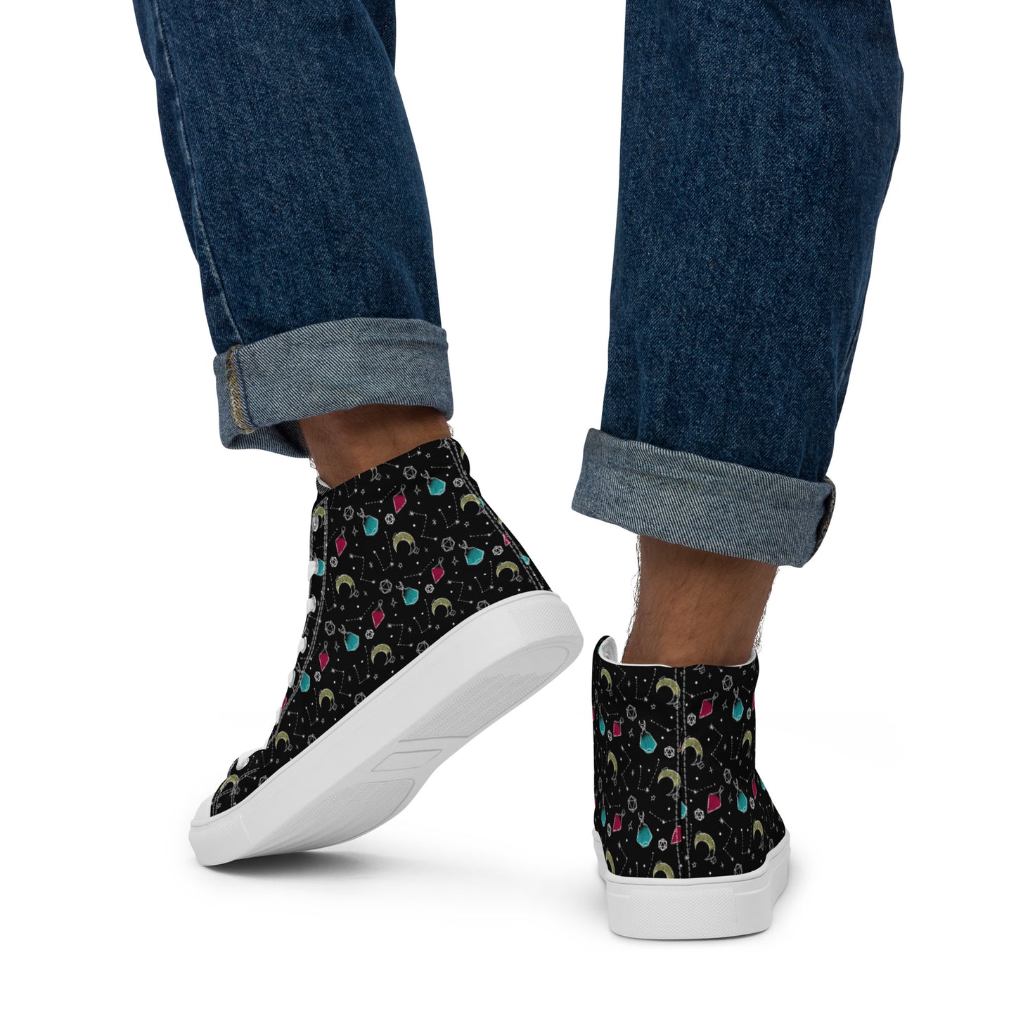 Potions and Dice High Tops
