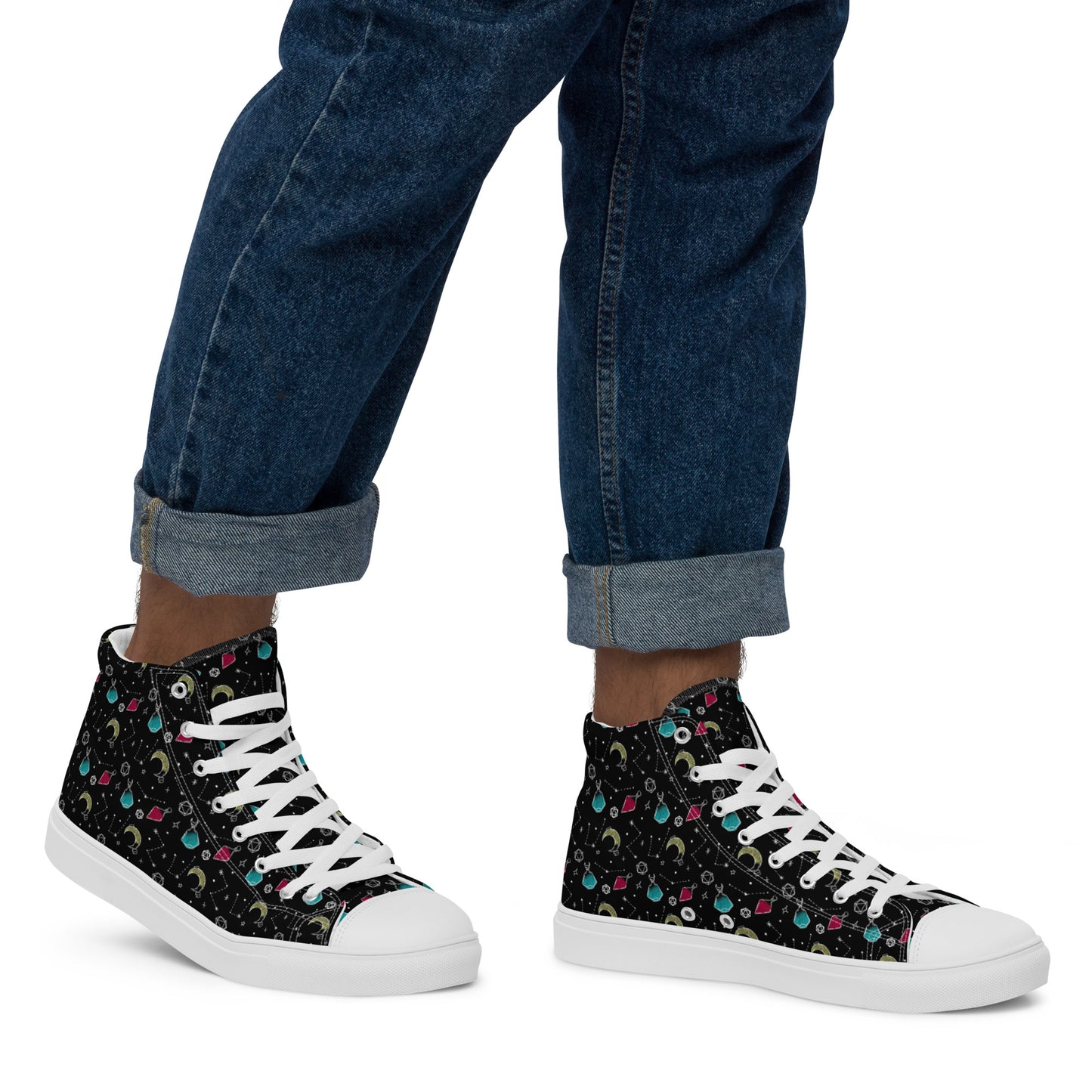 Potions and Dice High Tops