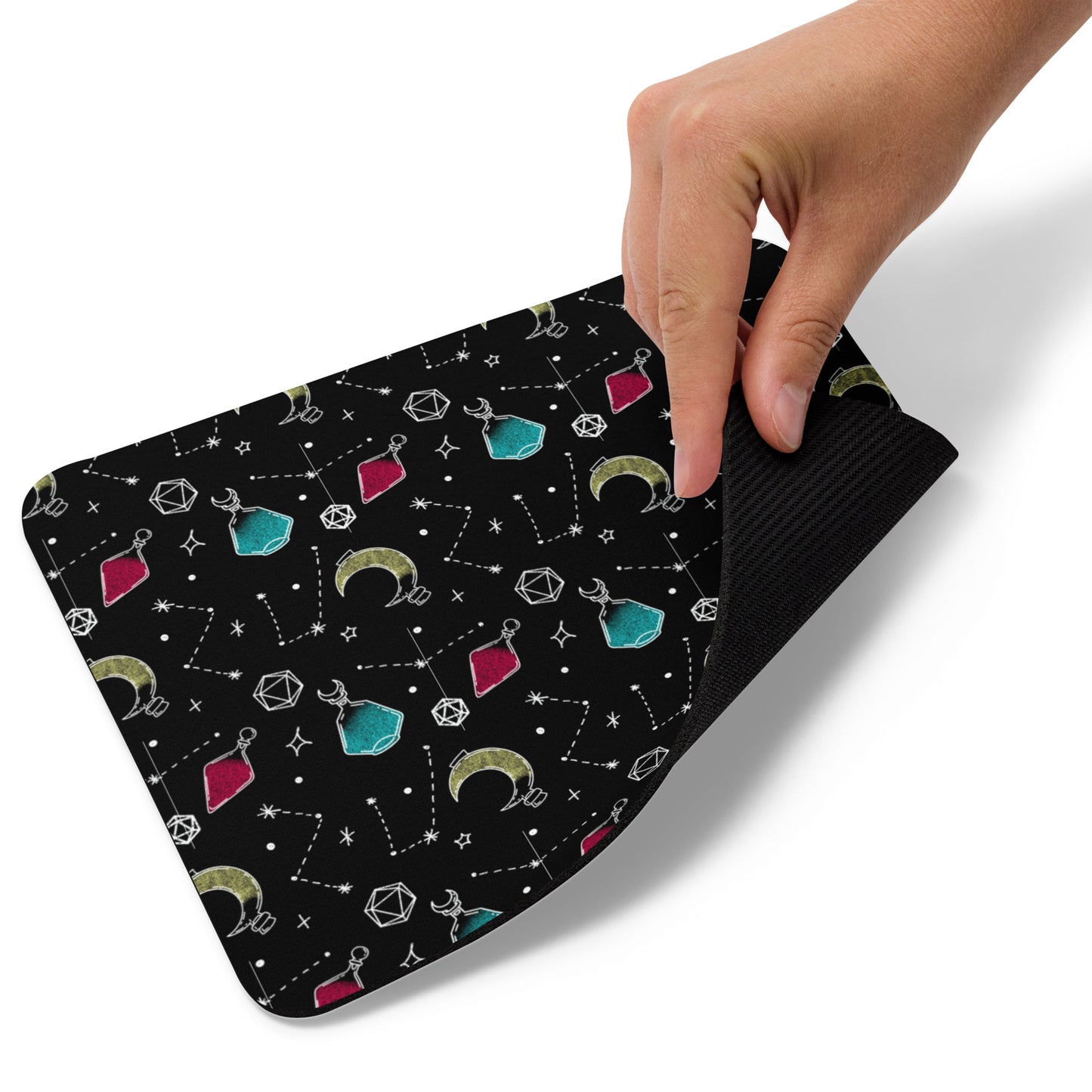 Potions and Dice Mouse pad