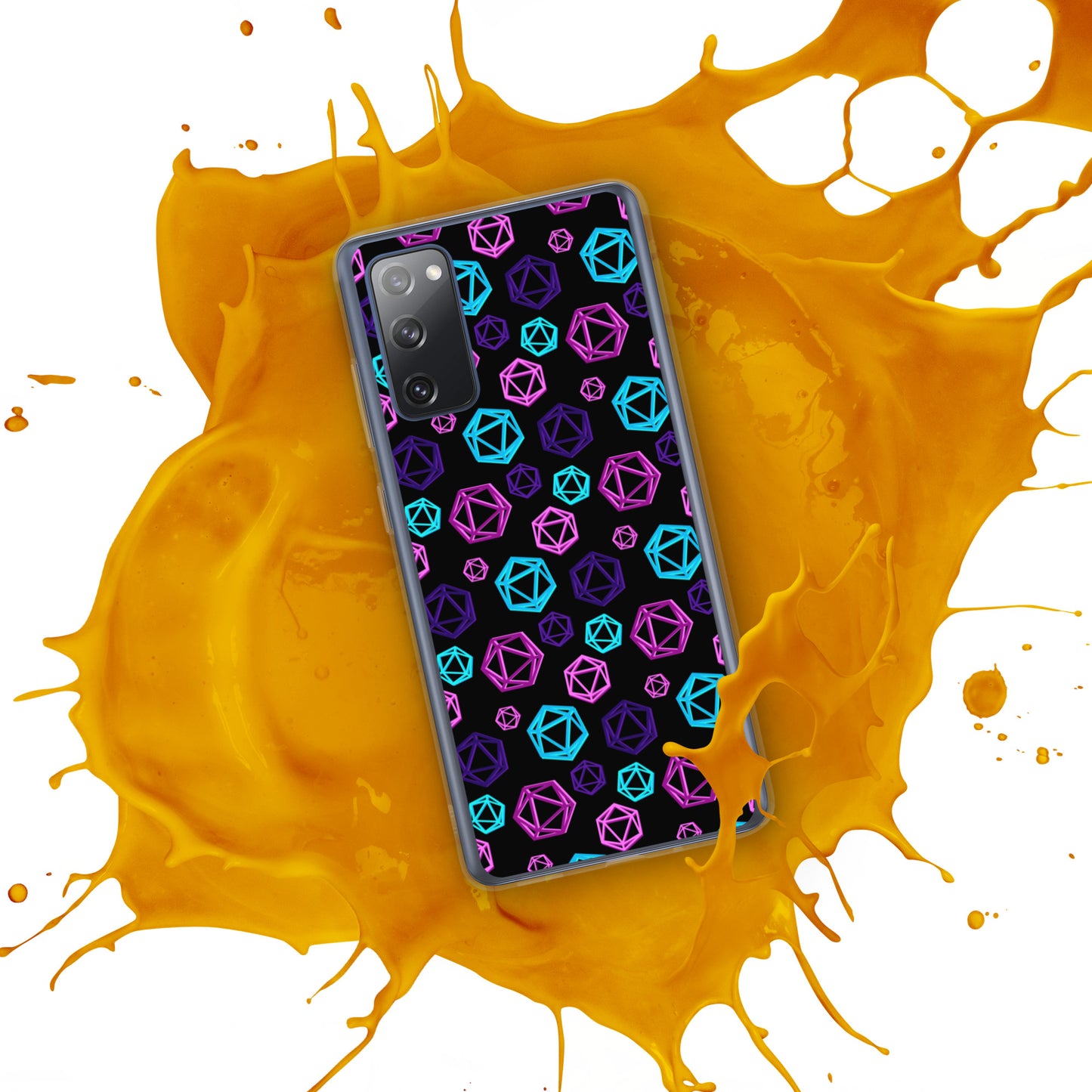 D20 Neon Samsung Case