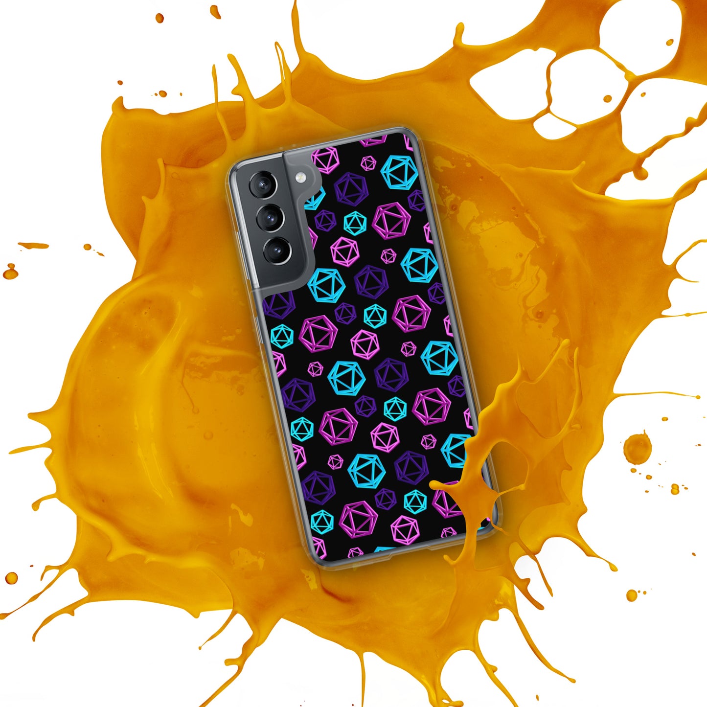 D20 Neon Samsung Case