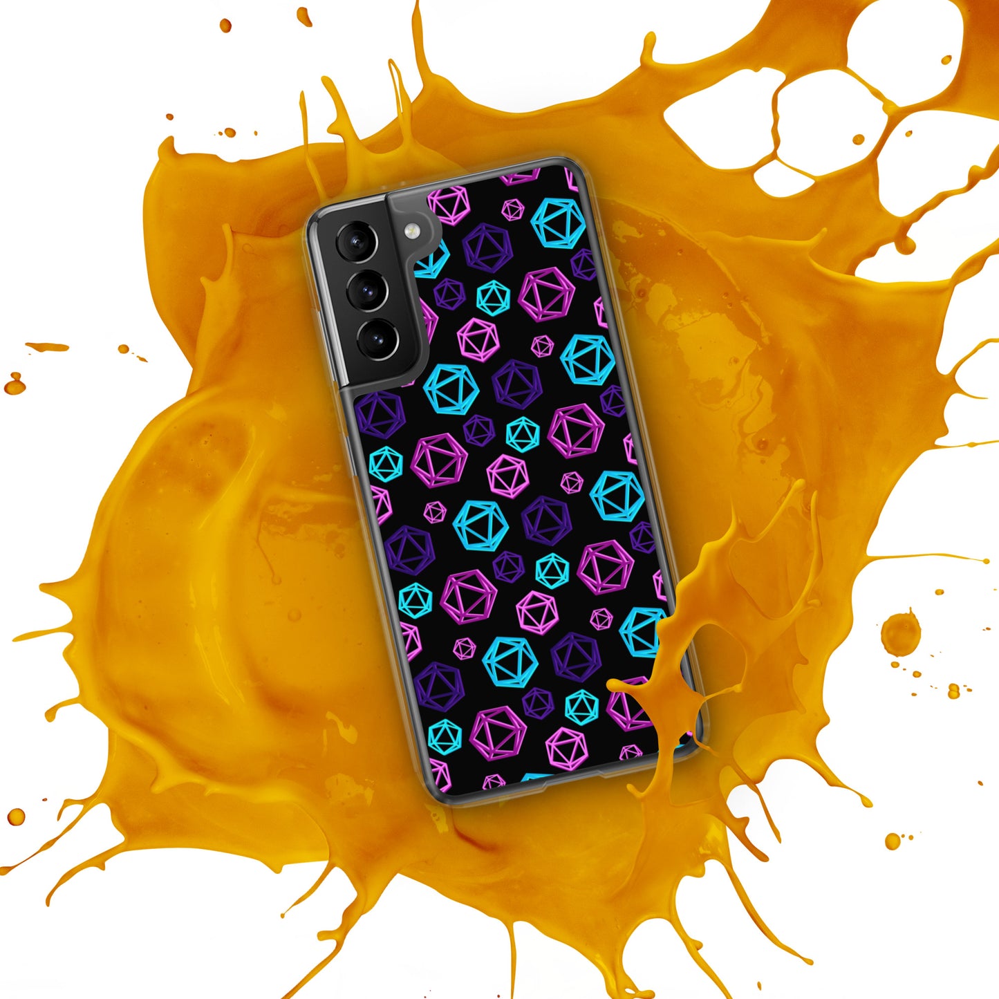 D20 Neon Samsung Case