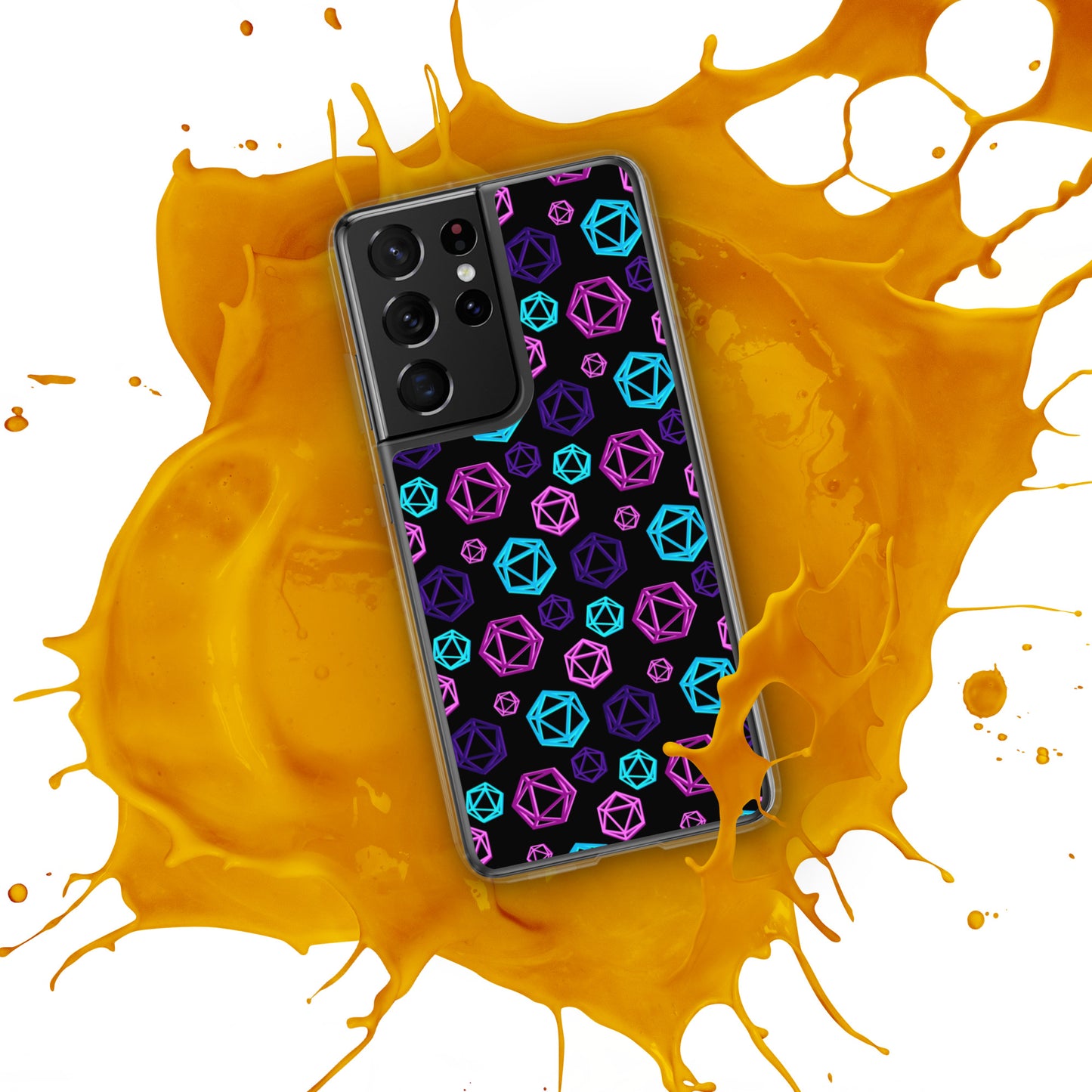 D20 Neon Samsung Case