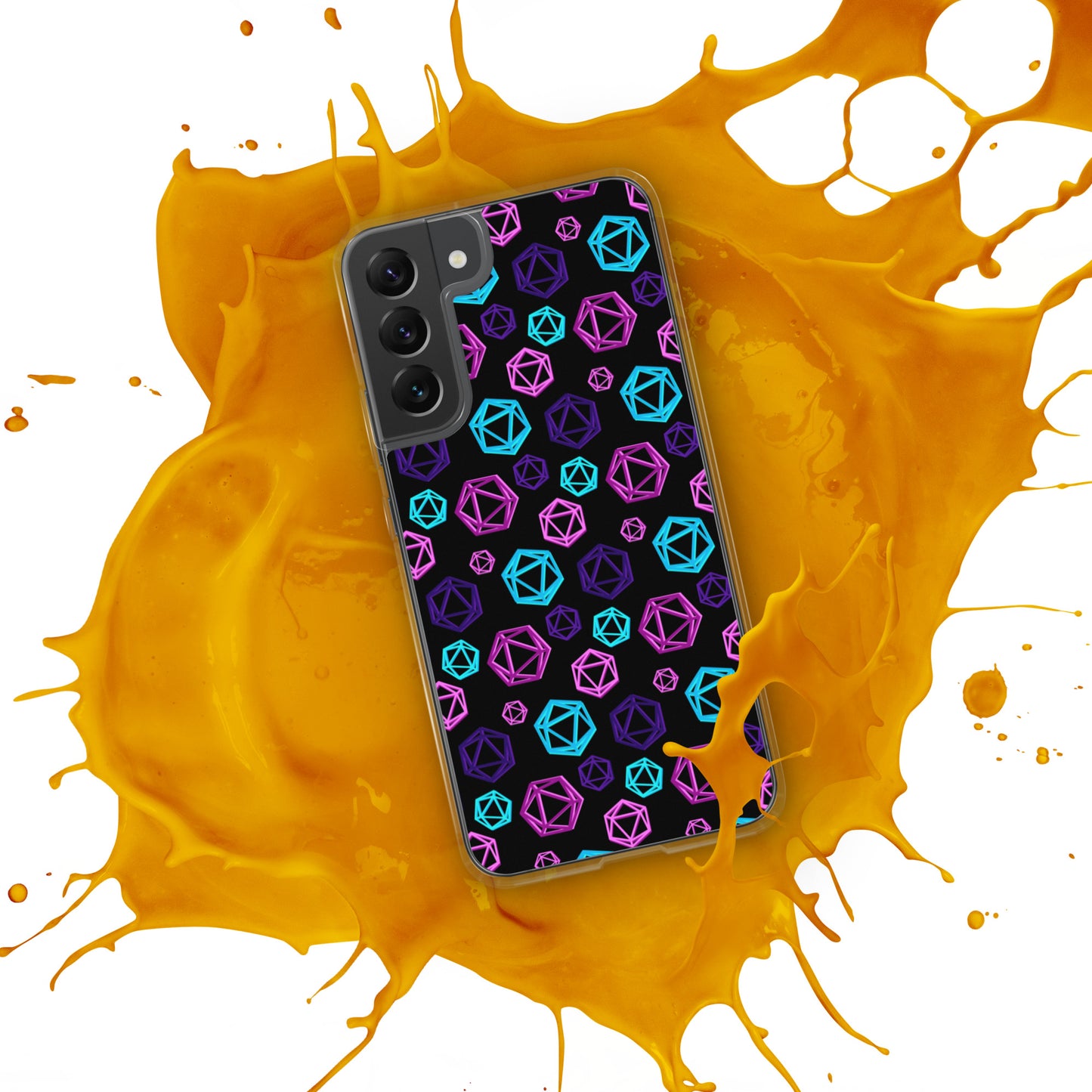D20 Neon Samsung Case