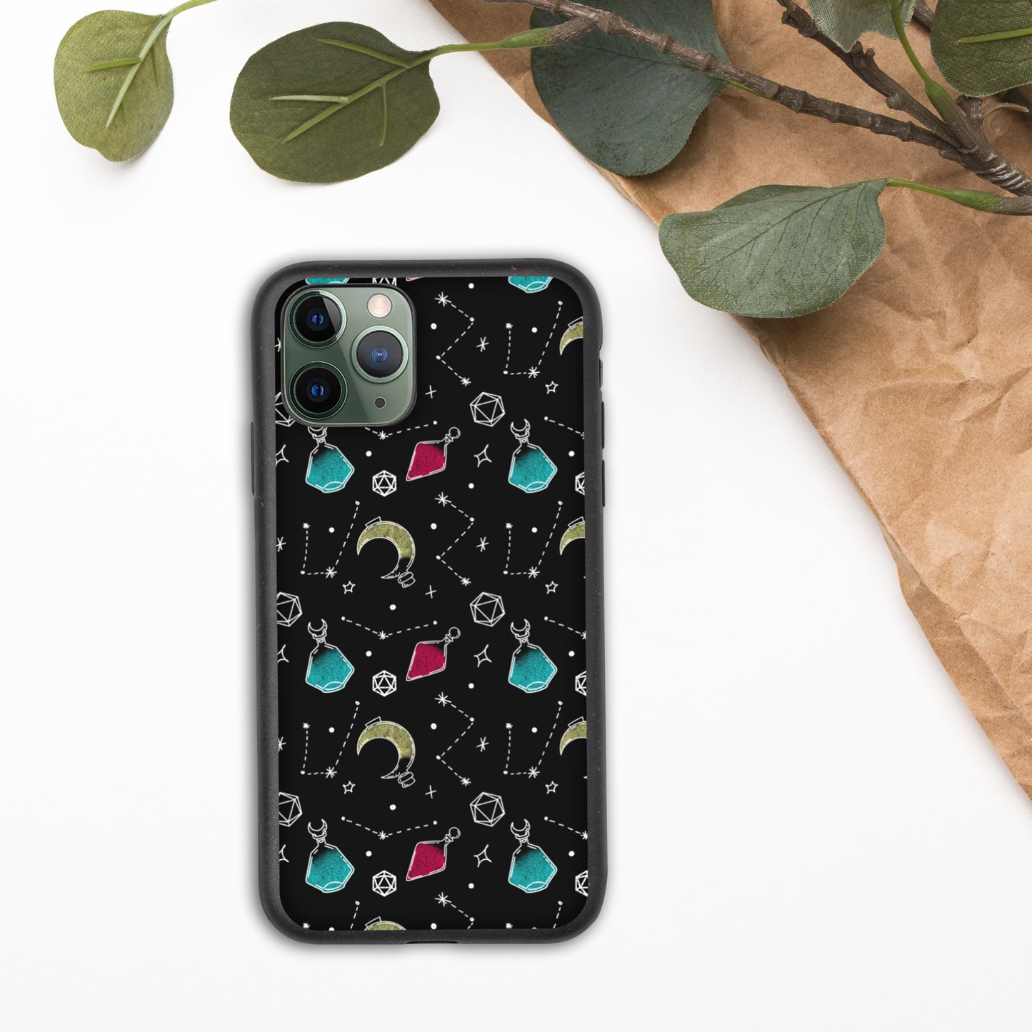 Potions and Dice Biodegradable iPhone case