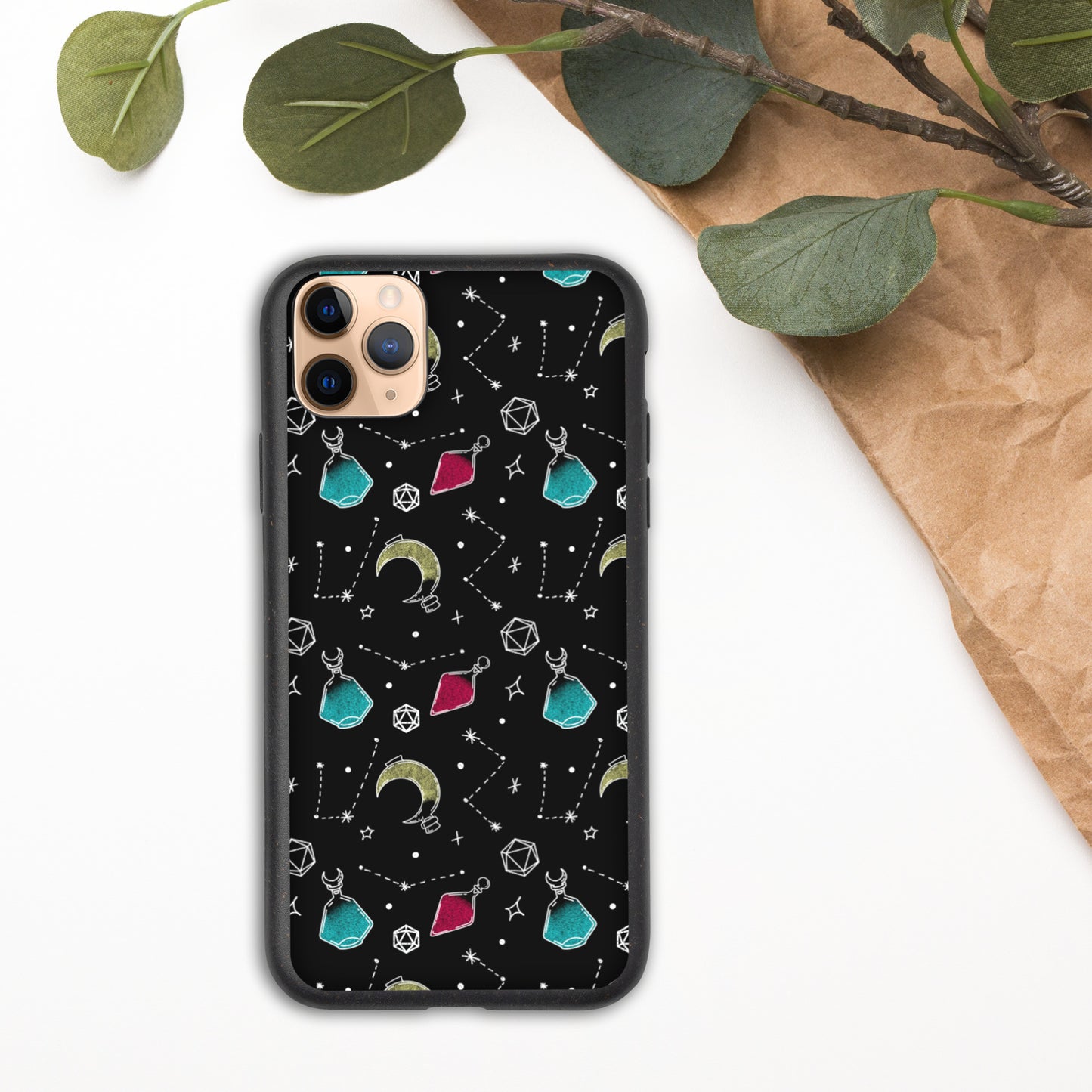 Potions and Dice Biodegradable iPhone case