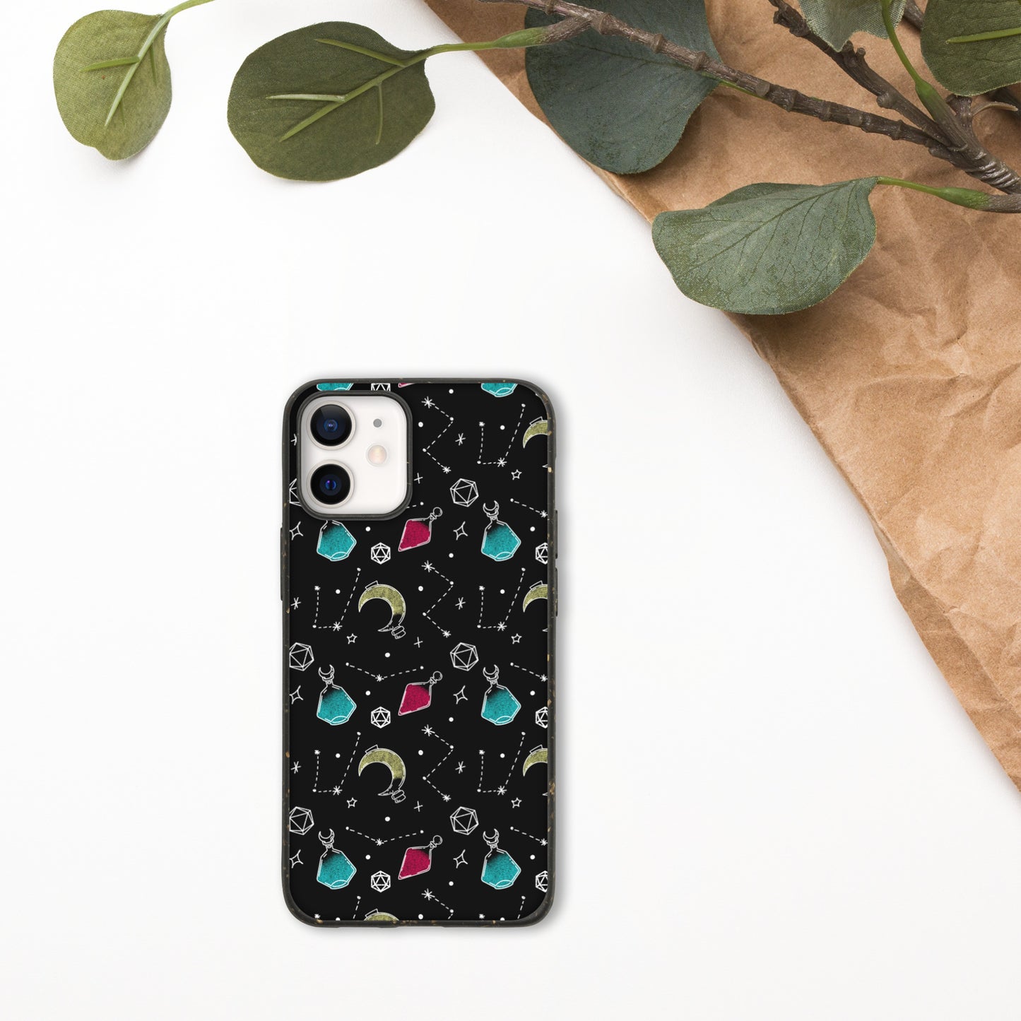 Potions and Dice Biodegradable iPhone case