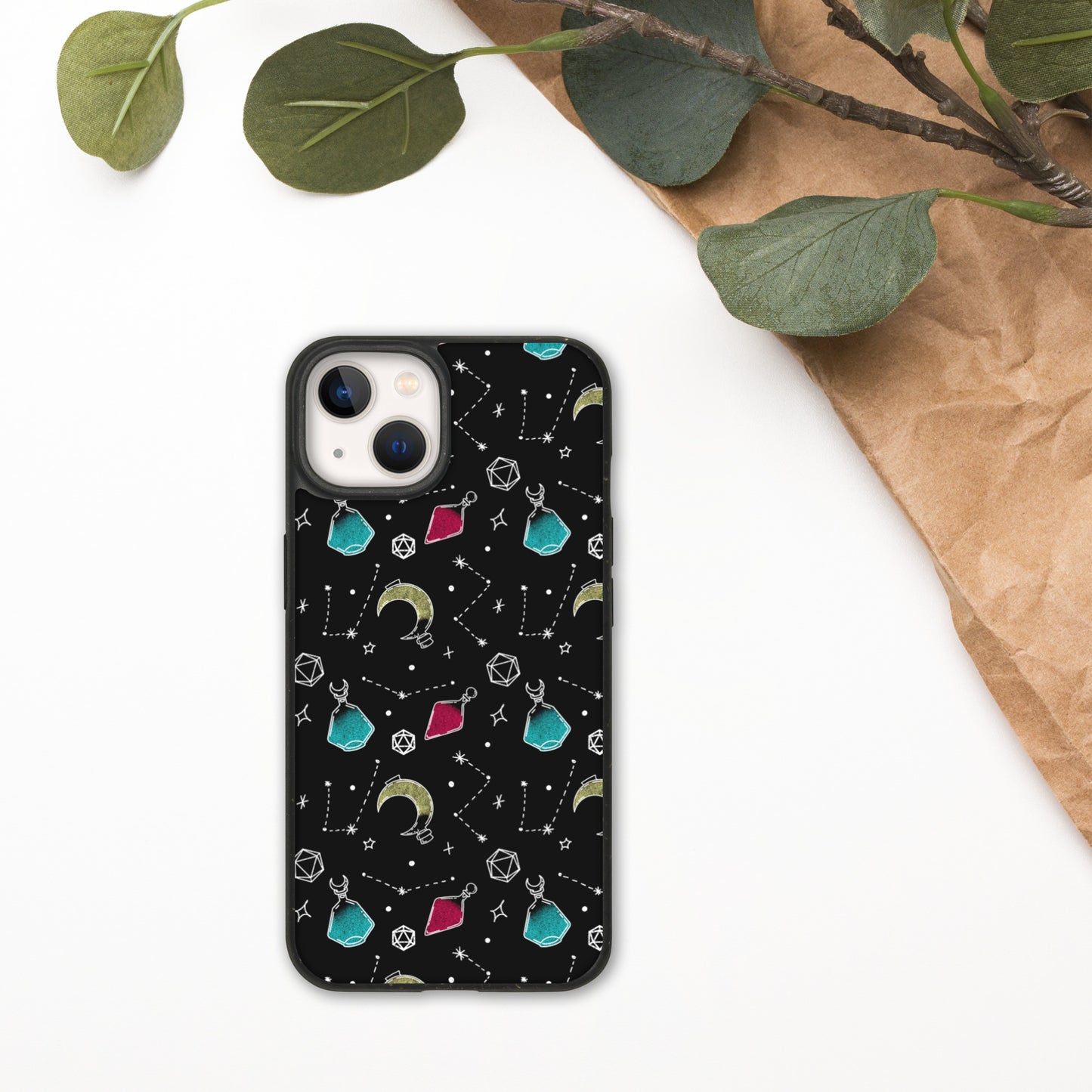 Potions and Dice Biodegradable iPhone case