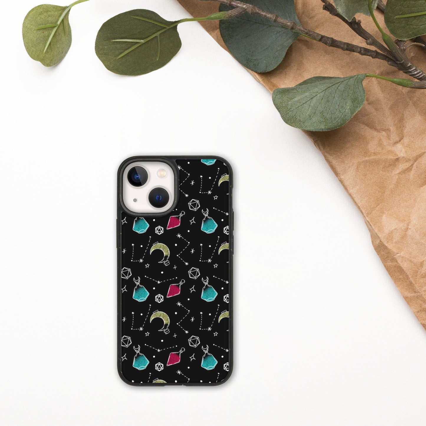 Potions and Dice Biodegradable iPhone case