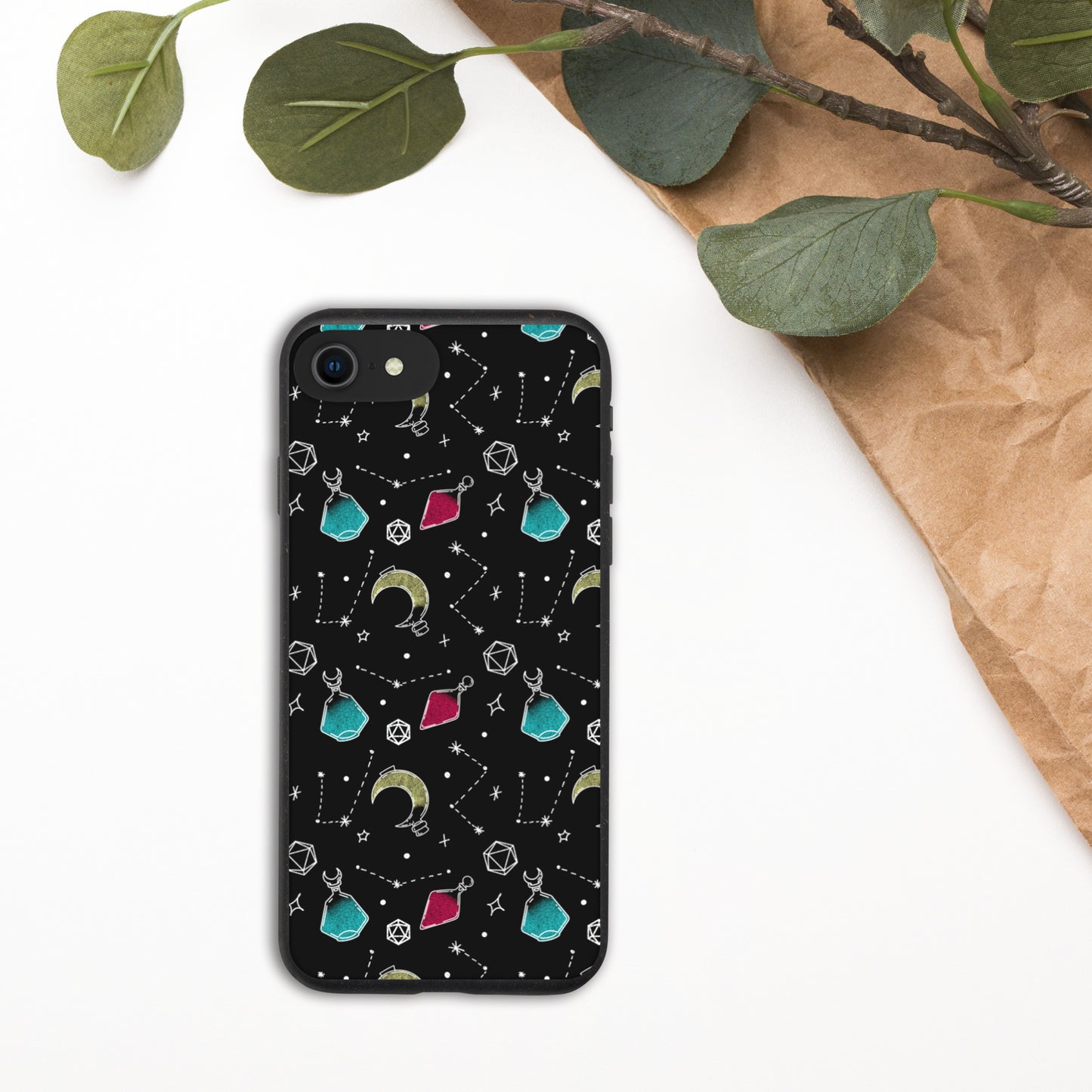 Potions and Dice Biodegradable iPhone case