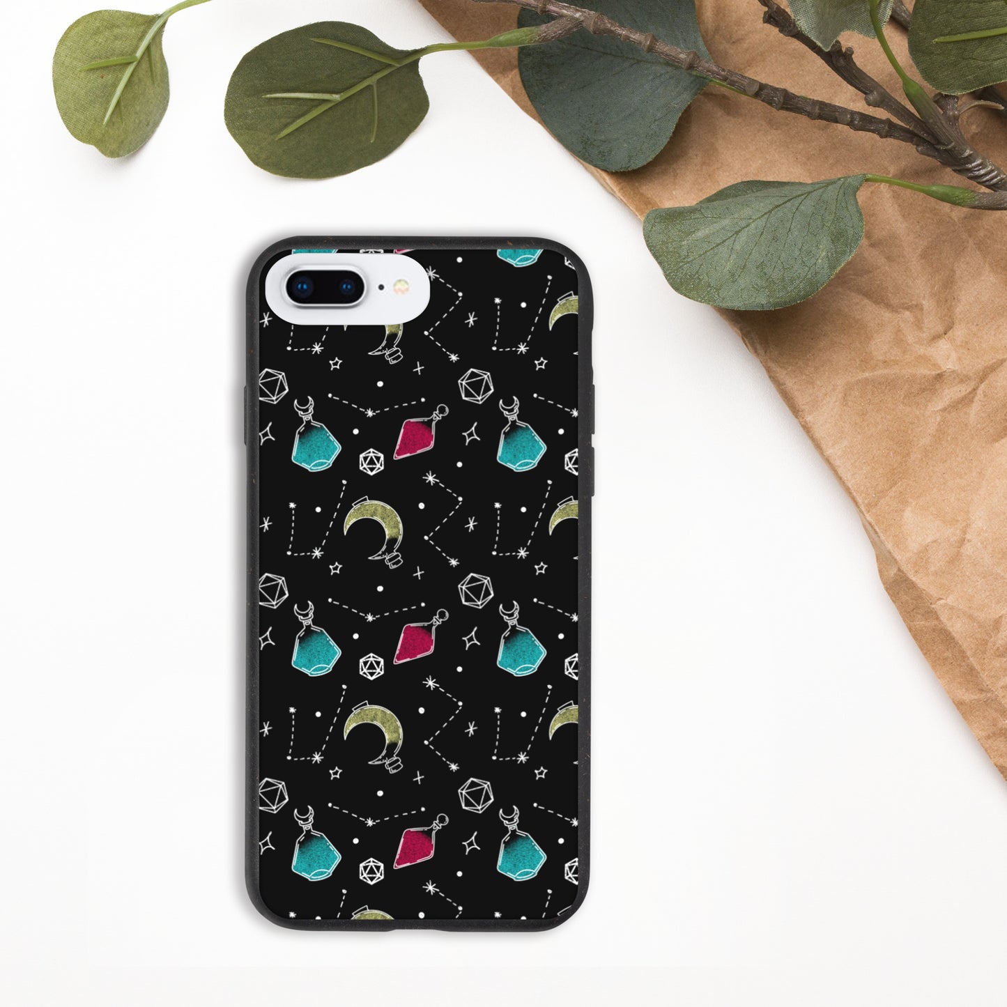 Potions and Dice Biodegradable iPhone case