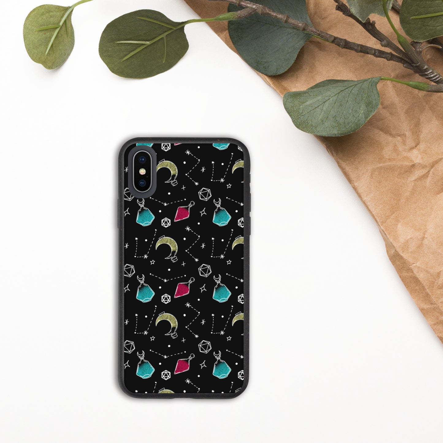 Potions and Dice Biodegradable iPhone case