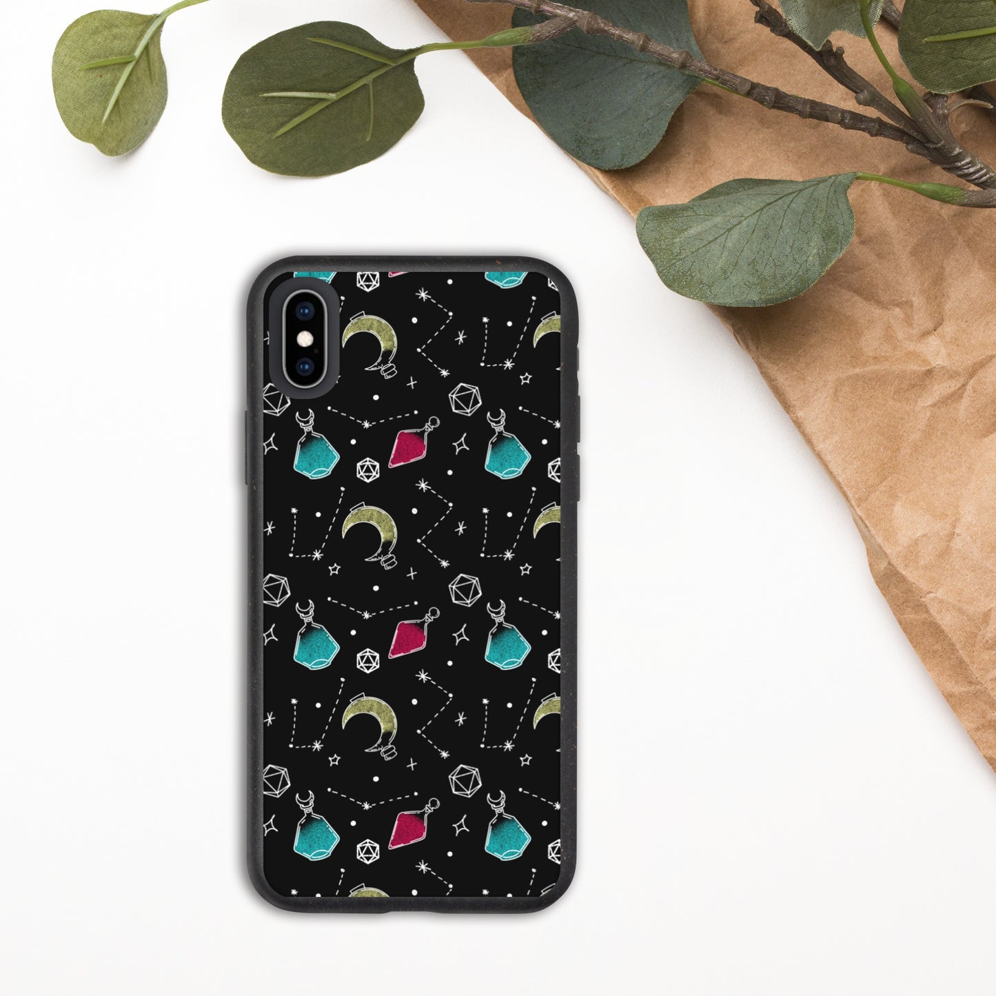 Potions and Dice Biodegradable iPhone case