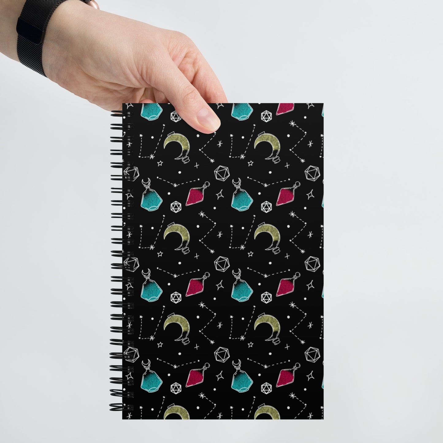 Potions and Dice Notebook