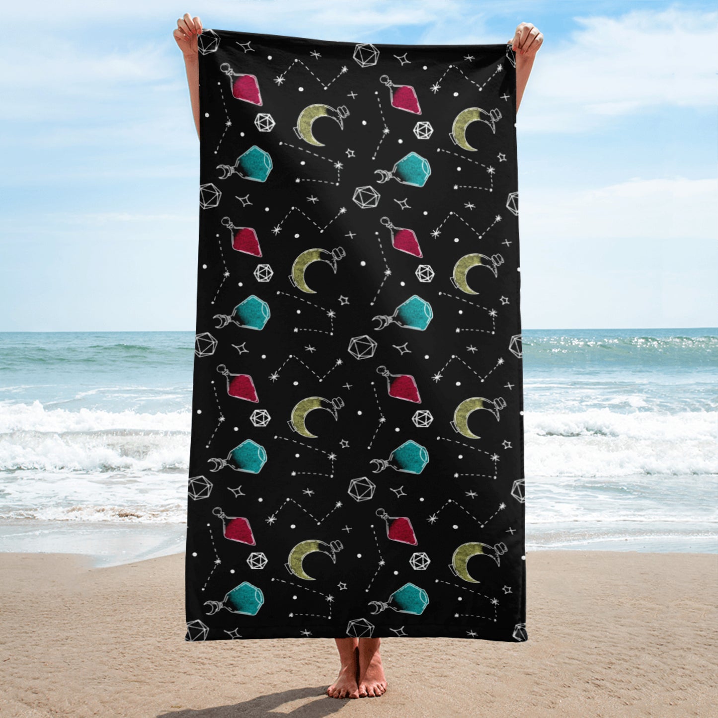 Potions and Dice Towel