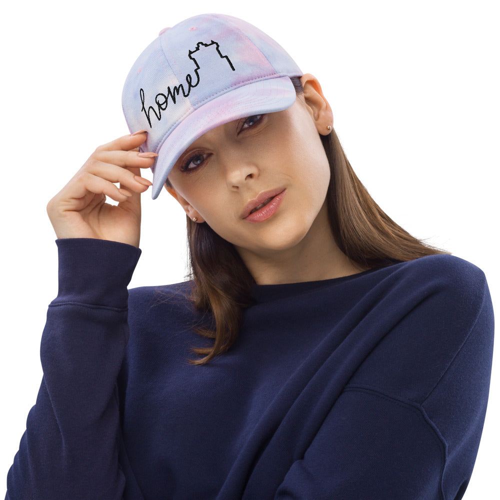 Scary Tower Home Tie Dye Hat