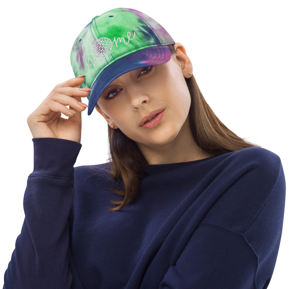 Geodesic Sphere Home Tie Dye Hat