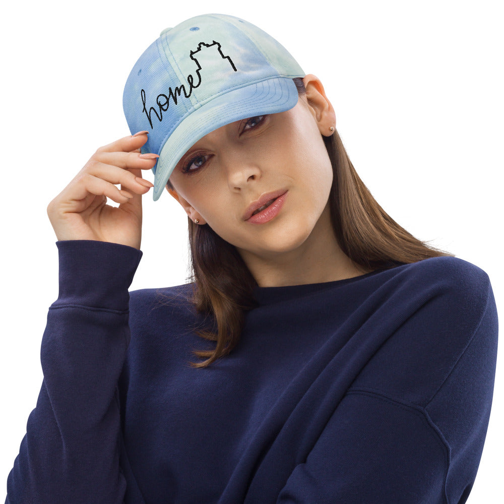 Scary Tower Home Tie Dye Hat
