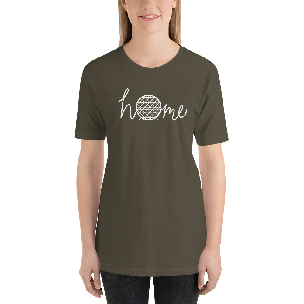 Geodesic Sphere Home T-Shirt