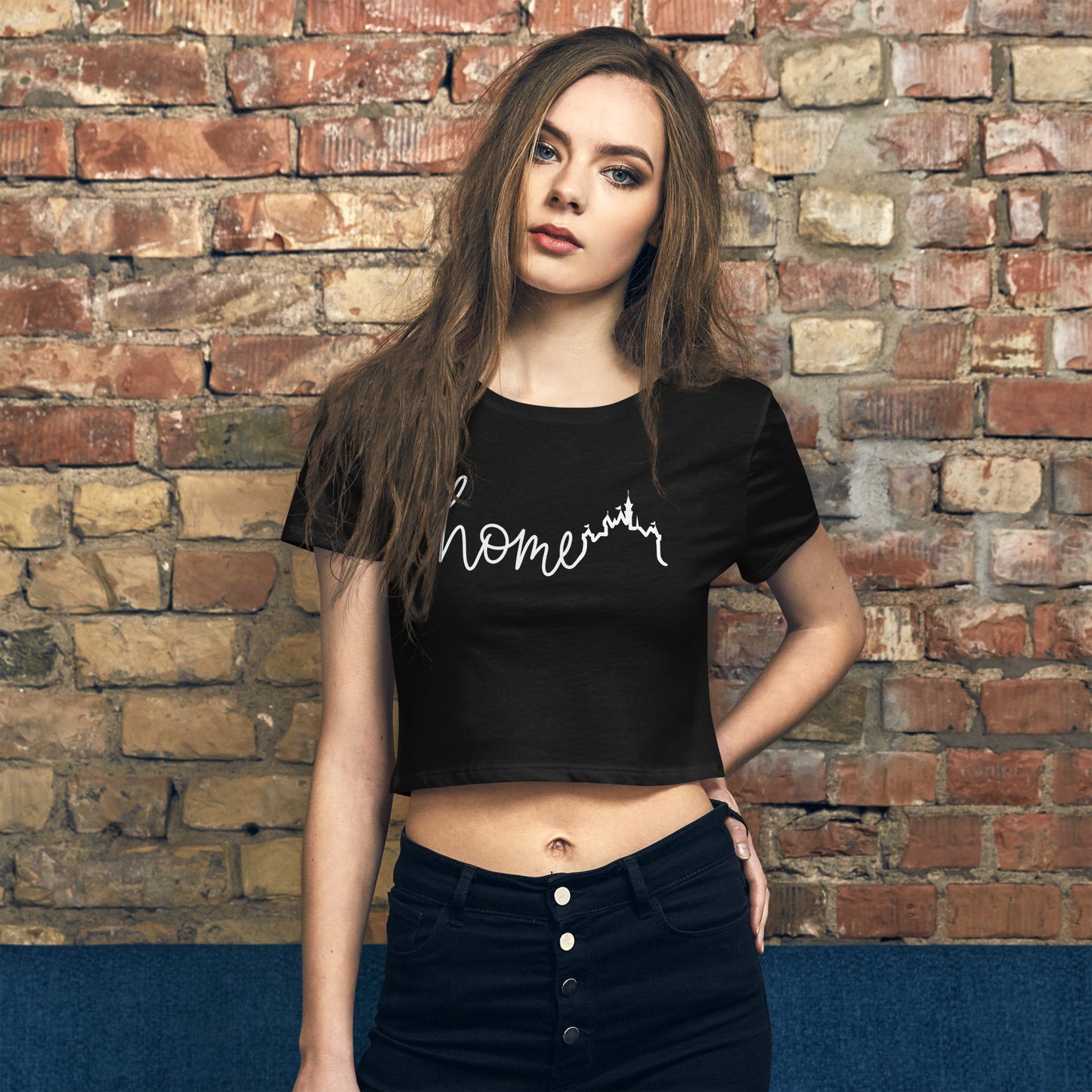 Castle Home West Crop Tee