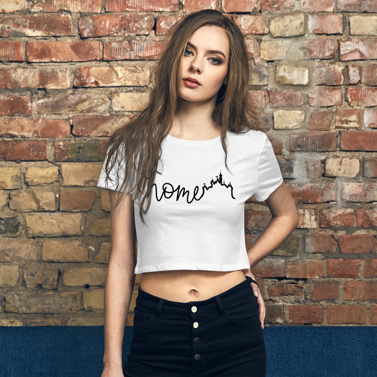 Castle Home West Crop Tee