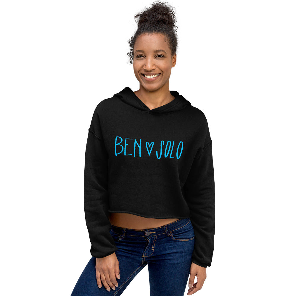 Ben Solo Heart Crop Hoodie
