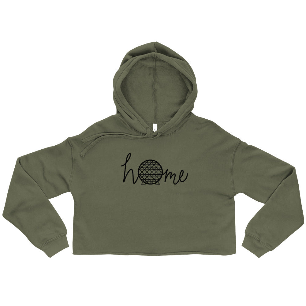Geodesic Sphere Crop Hoodie