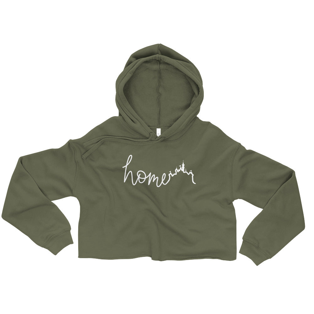 Castle Home West Crop Hoodie
