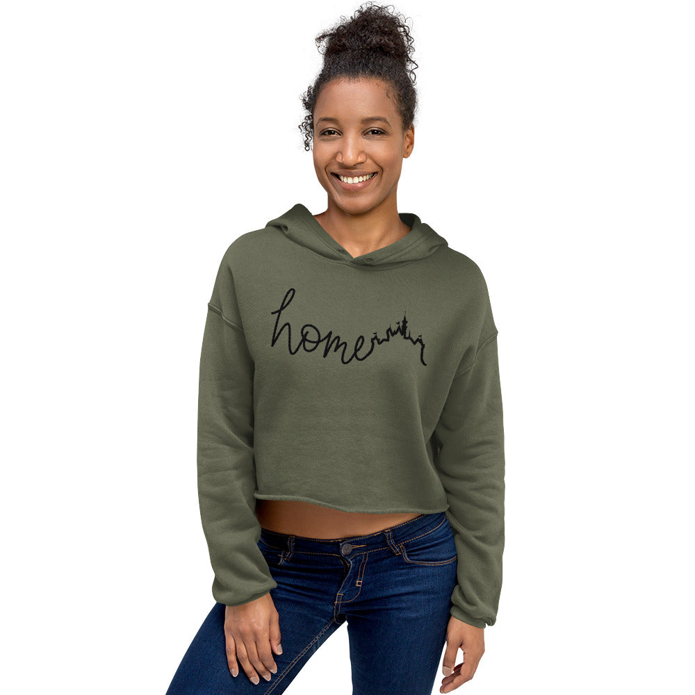 Castle Home West Crop Hoodie