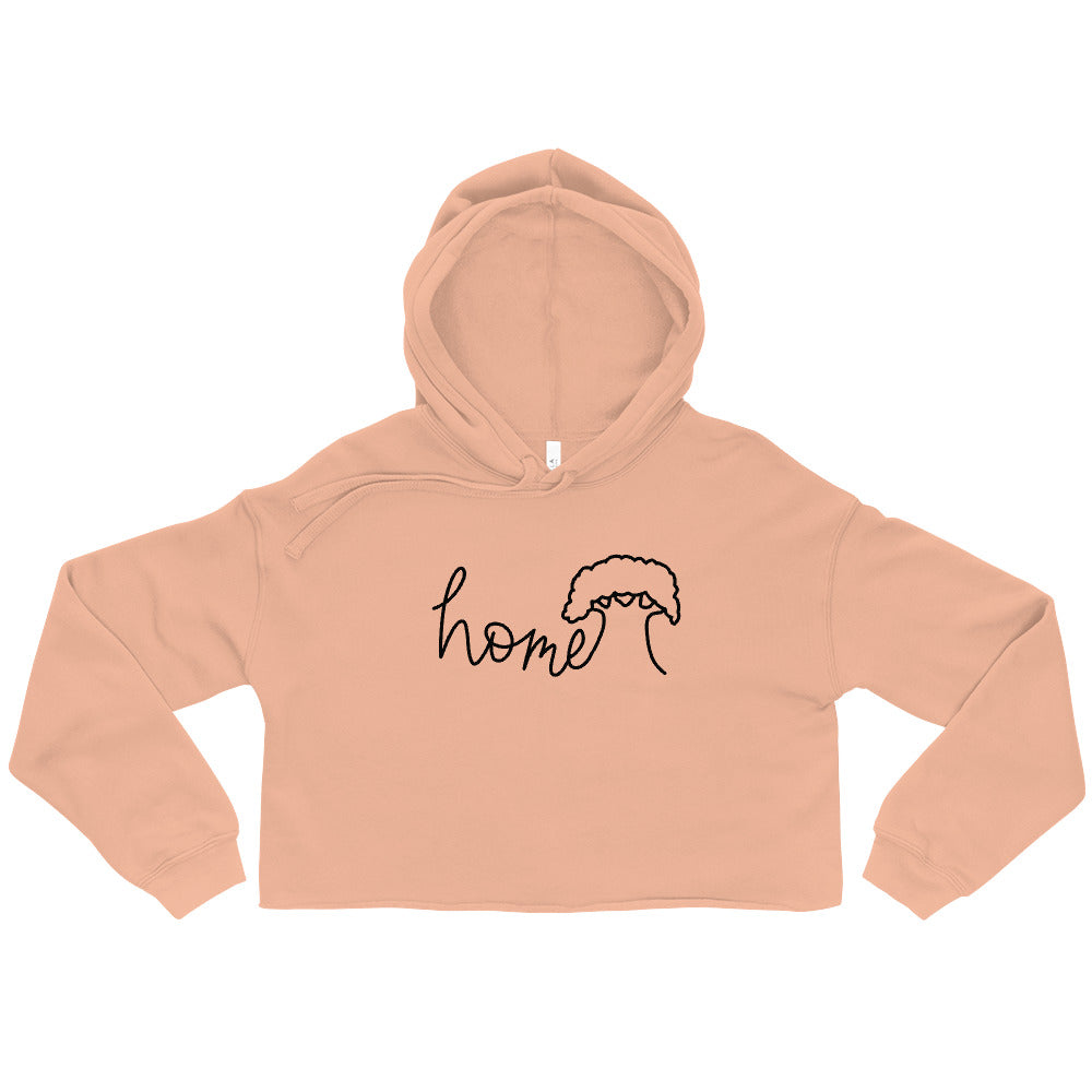Life Tree Home Crop Hoodie