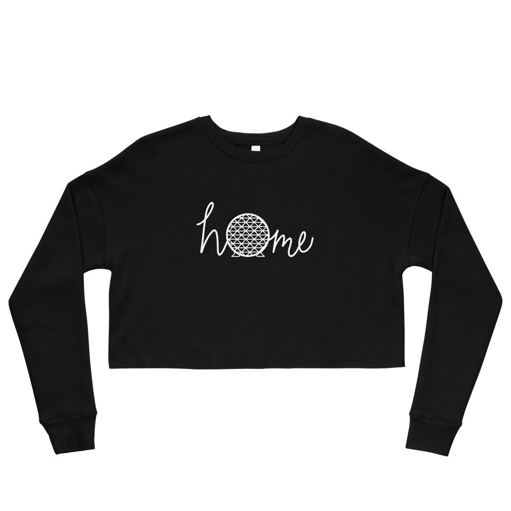Geodesic Sphere Crop Sweatshirt