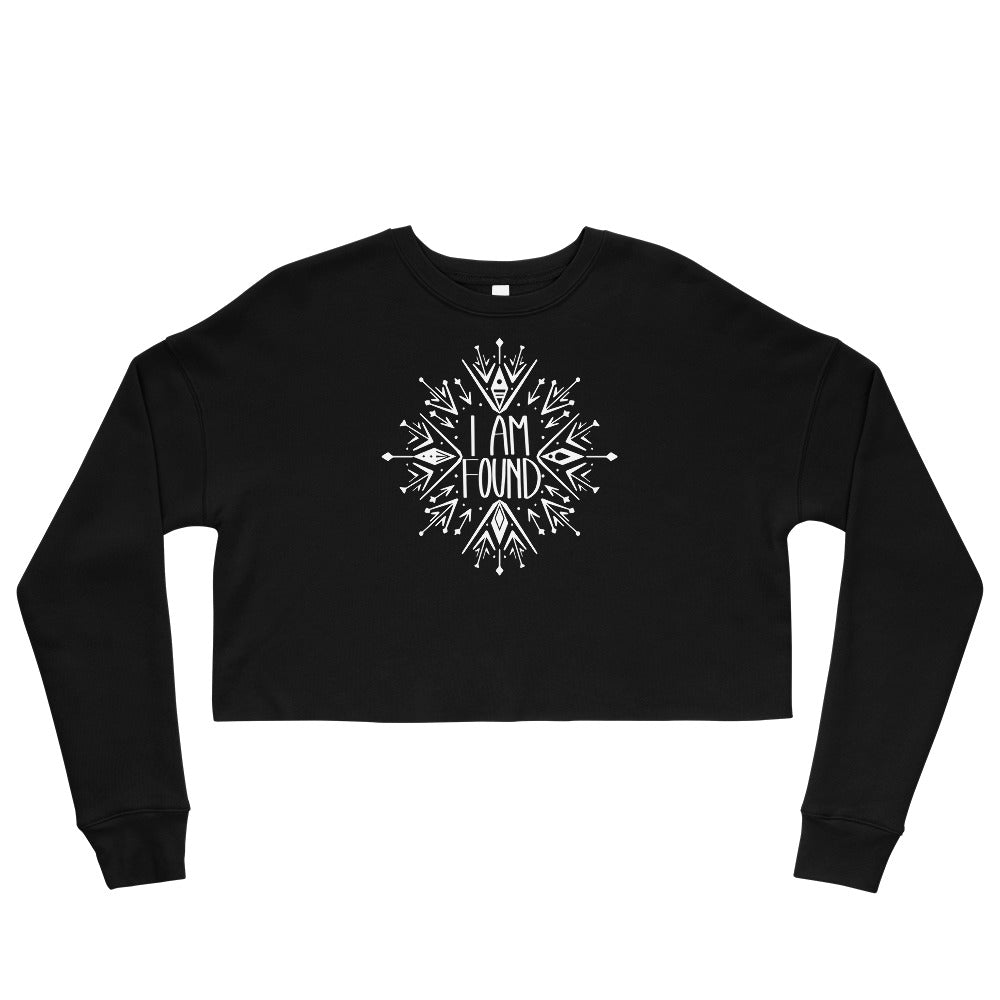 I Am Found Crop Sweatshirt