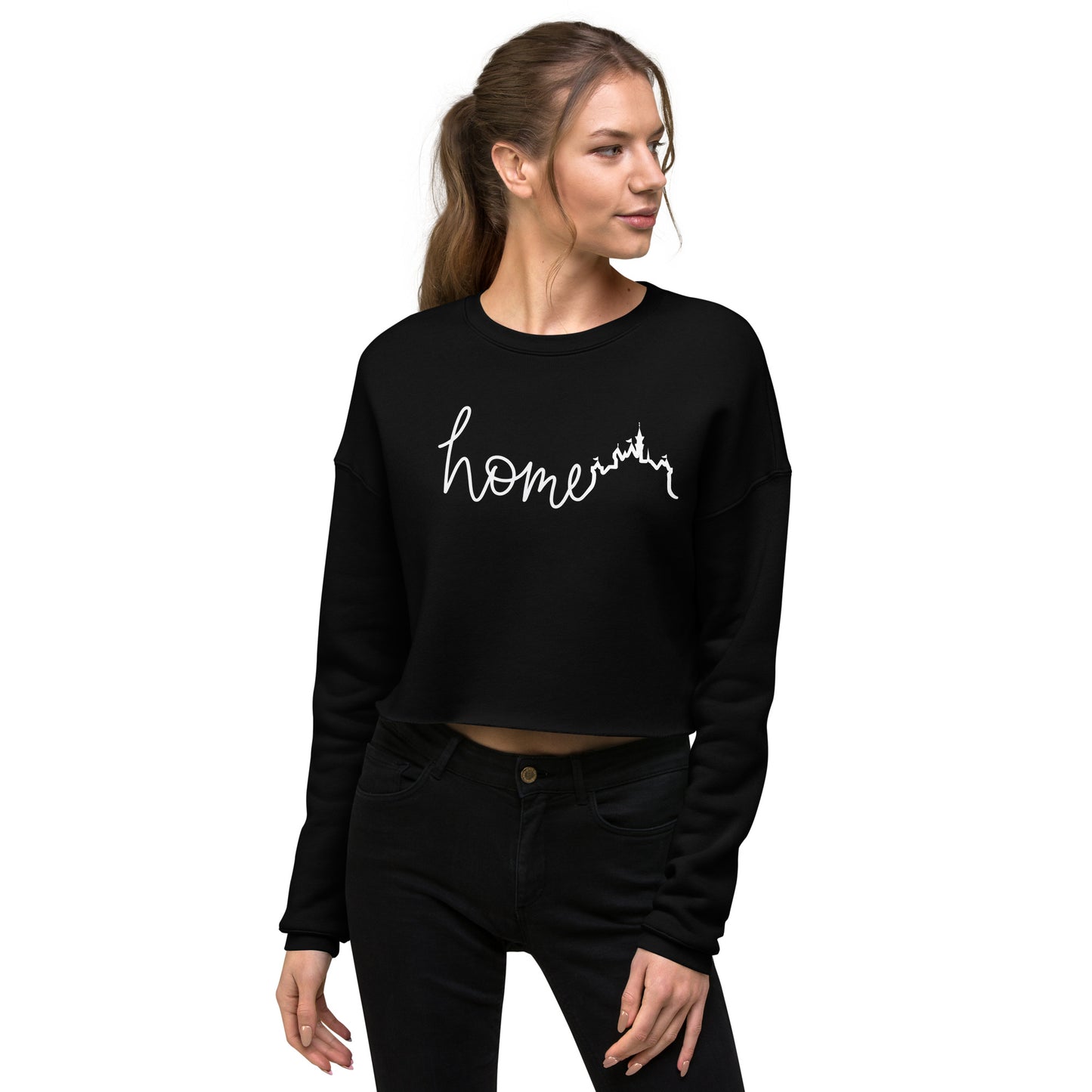 Castle Home West Crop Sweatshirt