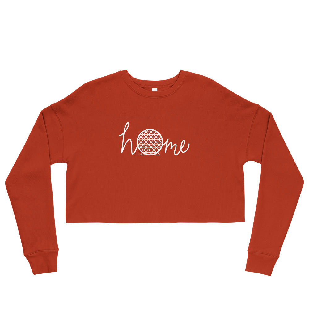 Geodesic Sphere Crop Sweatshirt