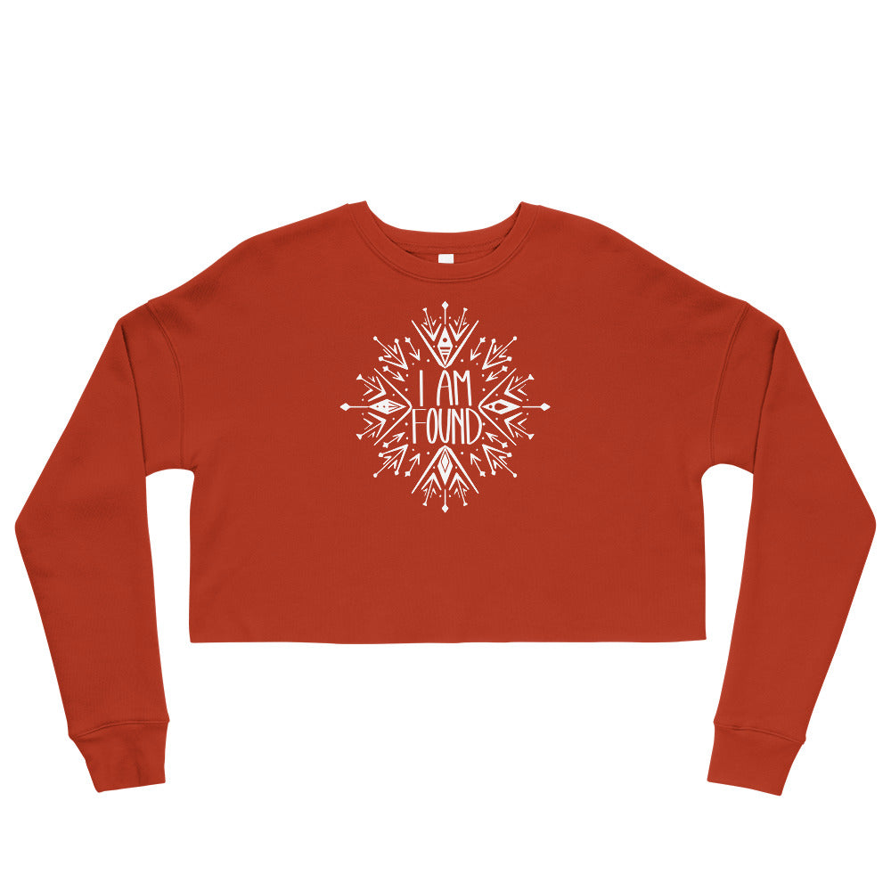 I Am Found Crop Sweatshirt