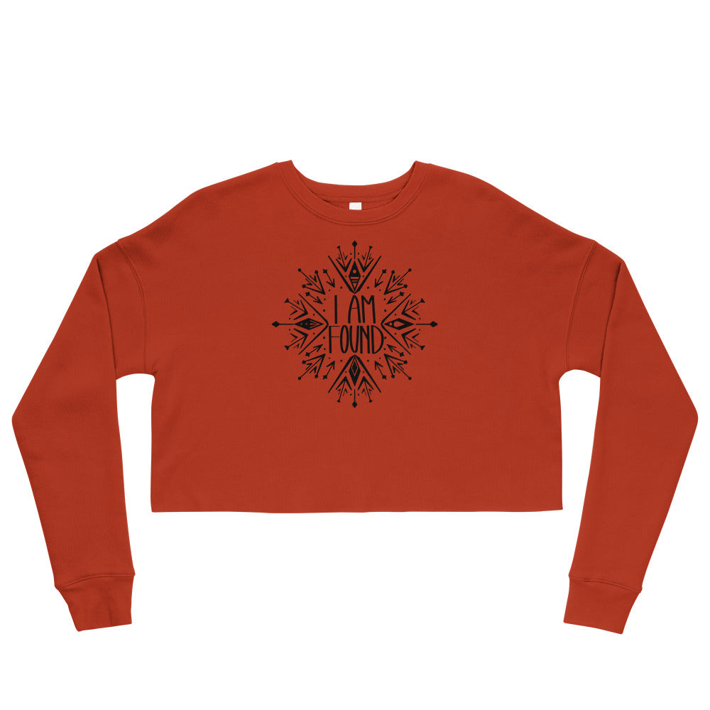 I Am Found Crop Sweatshirt