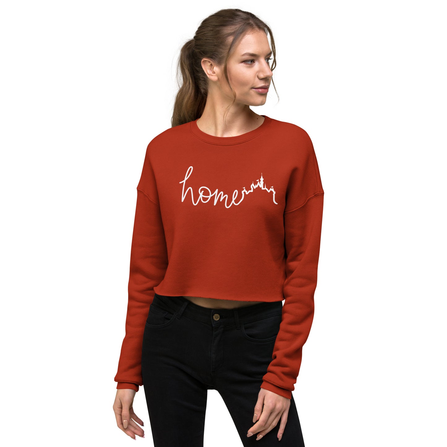 Castle Home West Crop Sweatshirt