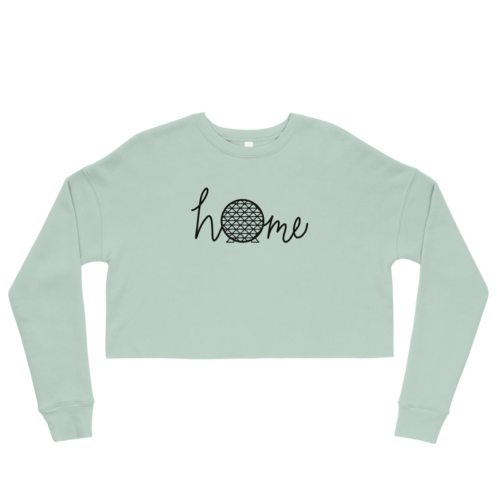 Geodesic Sphere Crop Sweatshirt