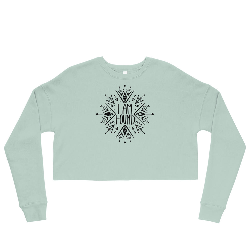 I Am Found Crop Sweatshirt